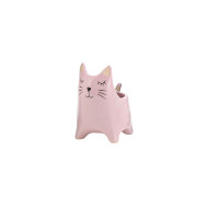 Pot Cat 10.5x8.2x10.5cm - Pink (4/24)