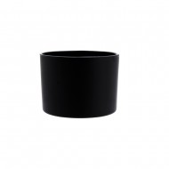 Glass Jar 11x8cmH - Matte Black (27/27)