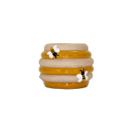 Pot w/Bee Deco 10.5x10.5x8cm (12/36)