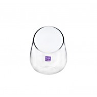 Glass Lampw/Diagonal Cut 18cmH  (1/12)