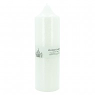 Candle Pillar 10x38cmH - White (4/4)