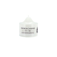 Candle Pillar 9x9cmH - White (24/24)