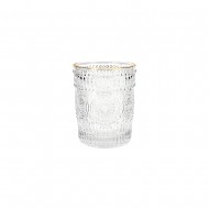 GlassOldFashionSunflowerPrit8x10cm(6/24)