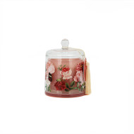 Candle Jar SOY Cloche270gRoseLychee(6/6)
