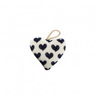 Hanging Heart - Sml Blue (12/72)