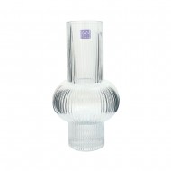 Glass Vase With Line 7.5x25cmH (1/9)