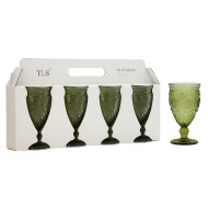GlassWineSunflowerS/4D9x16.5cmGreen(1/6)